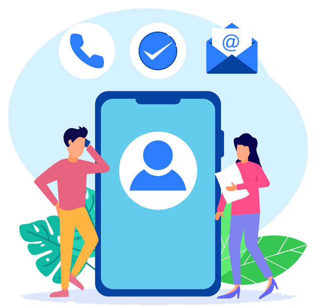 Contact Illustration