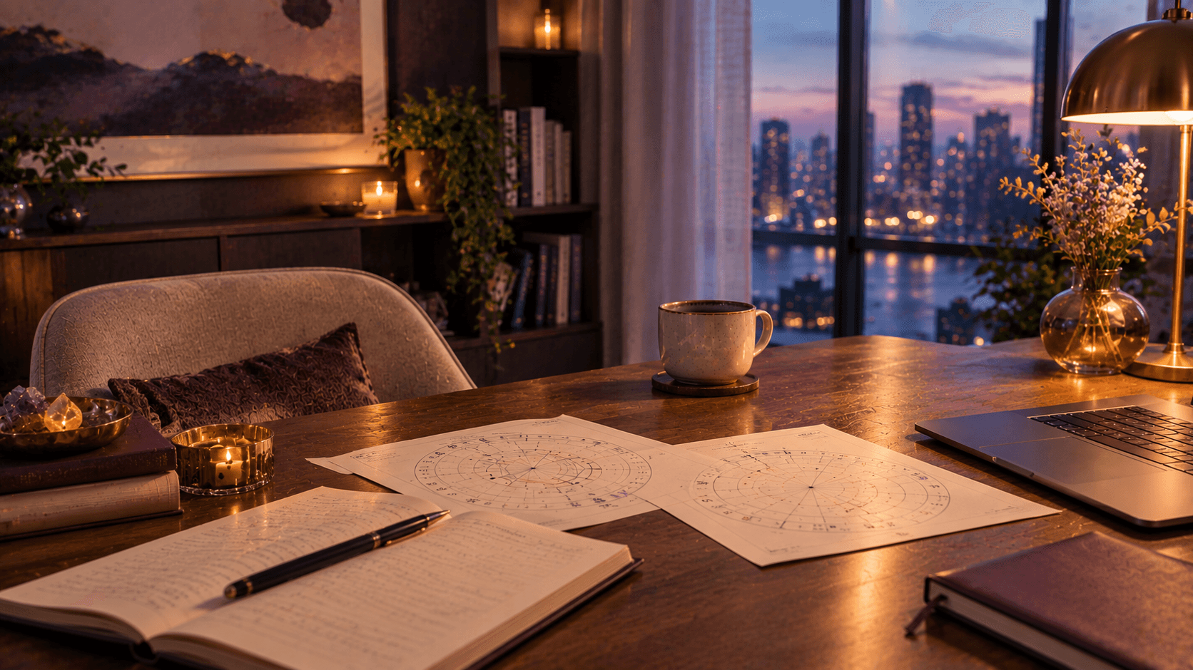 What Does an Astrologer Actually Look At in a Love